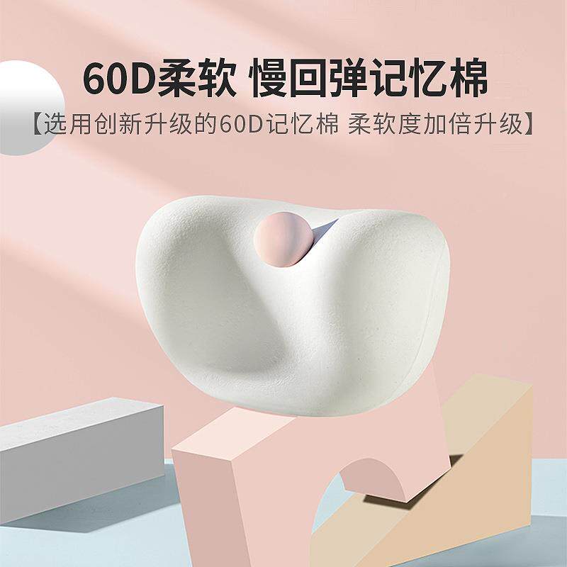 汽车头枕车载车座头靠垫女司机腰主55734驾驶用椅开车护颈枕一对