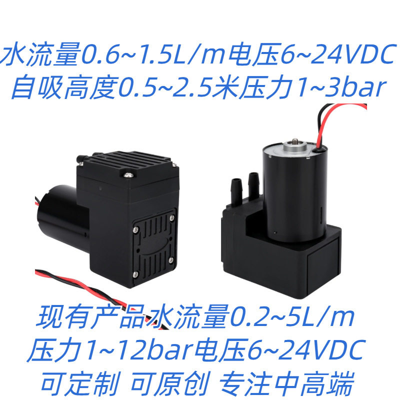 1L无刷直流水泵12V/24V高温