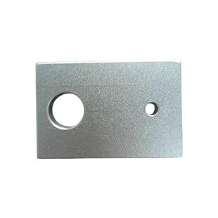 机械手配件具连接块L块M4单孔螺母双铝孔治螺母条金具JFS固定块