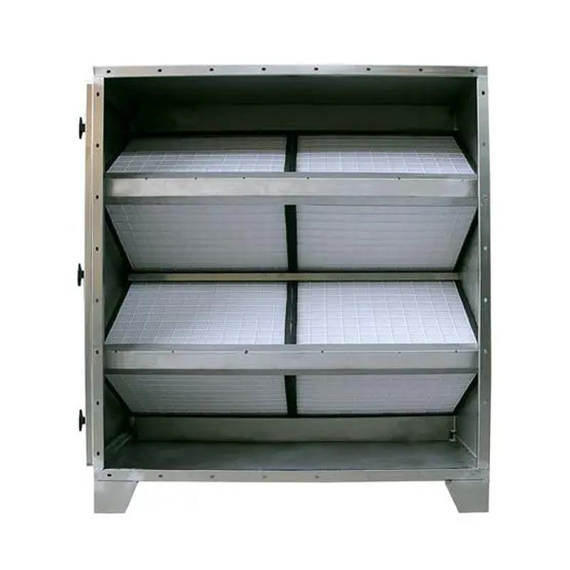 厂家粉生产干式过滤EGA器不锈钢格子工业尘空气净化多废气处层理