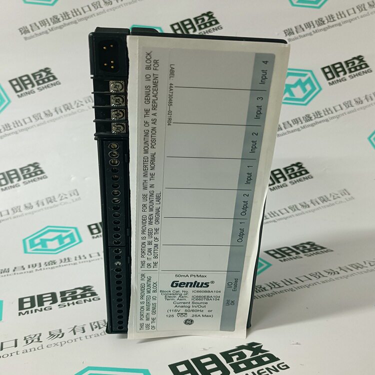DCS系统卡件配件IC660BBA104 6231BP10910库存现货