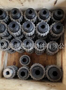 滚子器链联器链条联轴器轴链轮联轴AIMKCR6018C6018整体锻造出口