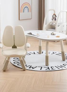 nanx儿童双背发椅宝宝沙小椅可调旋59735节扶转手双靠背追背阅读