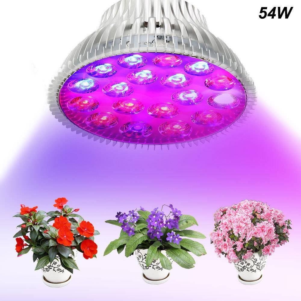 植物生长补LZW0122-0EDE灯光谱LED全18光珠透镜27螺口