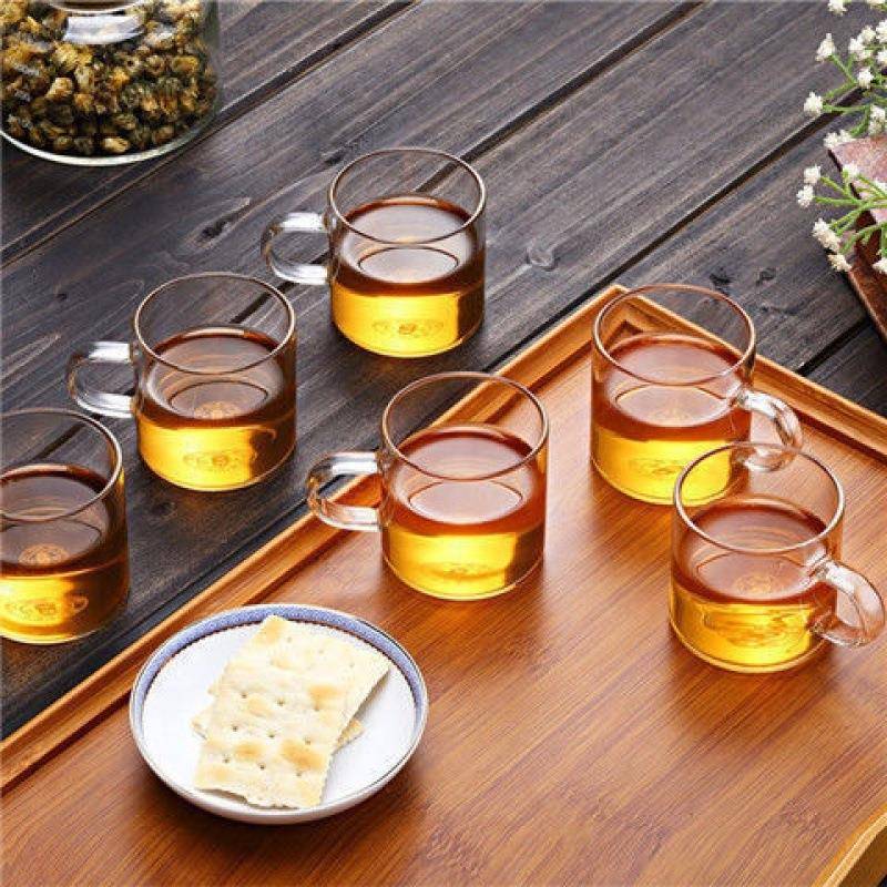 现提梁壶一壶两用玻003璃茶货泡茶壶壶蒸煮茶器玻璃煮茶壶煮双胆