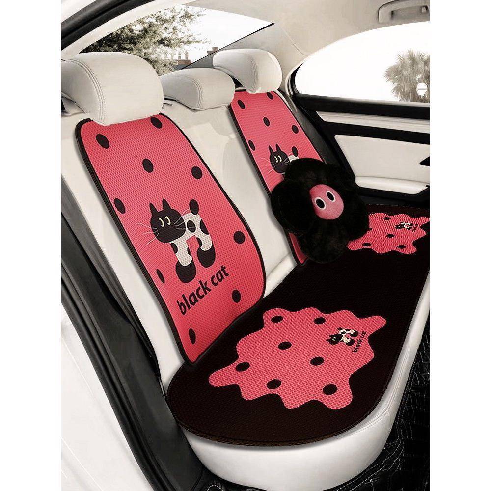 汽车坐垫四季通腰透42H04451夏用季新款小蛮女主驾半包座椅气垫套