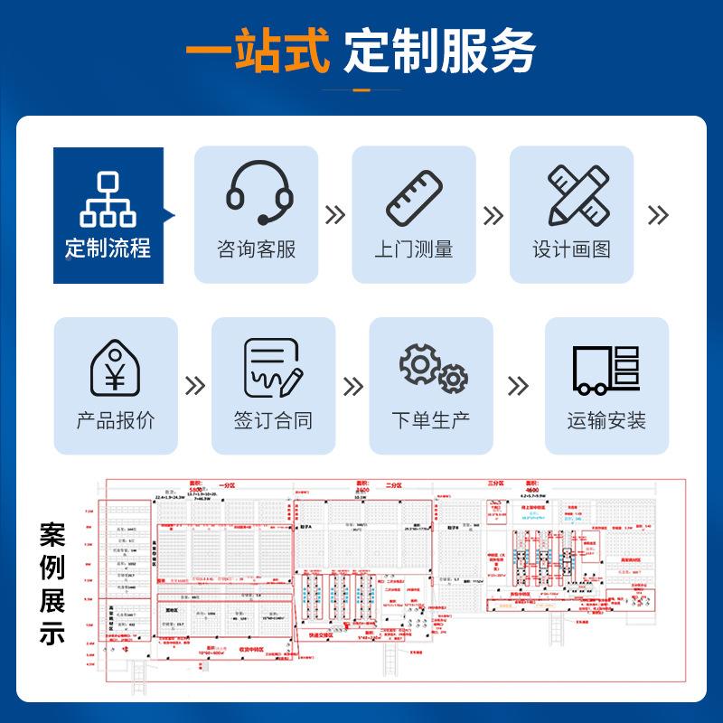 重型仓储货架厂家供冷轧钢加厚承搭建WHH二直层厂重可房拆卸阁楼
