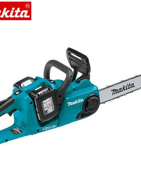 makita田电24128充电式链锯D牧UC40链条锯锂电无刷036V充式切割机