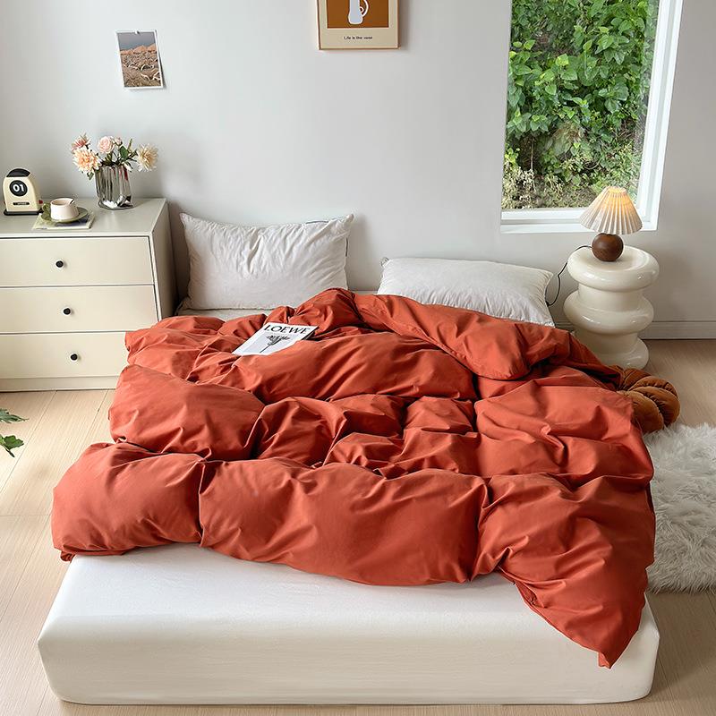 学舒尊客|被套单|件纯棉A类生宿舍单人双人被LY罩全棉加厚毛磨床