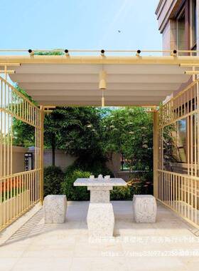 凉棚铝合金车棚凉萄葡架子竹外庭亭55880院花园露台田园紫藤户爬