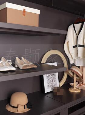 现代约样板间样房衣橱衣柜板服服装JJ软装陈饰列装饰摆简件