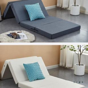 四折叠海绵床垫地铺午宿睡办ILG公室单人舍休息垫懒午人榻榻打米