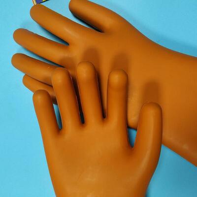 天冿征安25kv绝缘手套电工危险保带手JXJ电手作业高压绝缘套橡胶