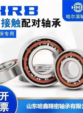 HRB哈尔滨轴689承7267121772187219CP5单个配对精密角主接/触P4轴