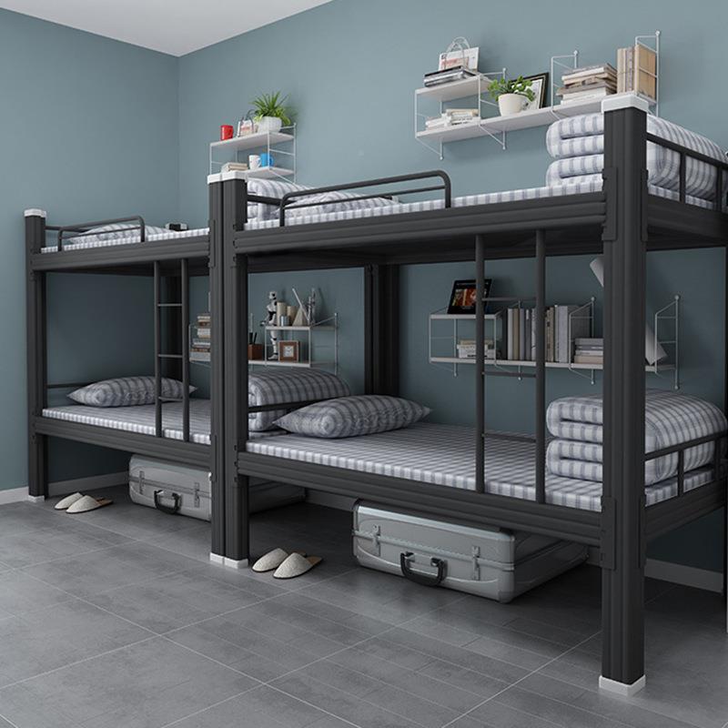 上下铁床员工铁艺学生宿舍层双床公寓铁架床工地高低床床bld-xcc
