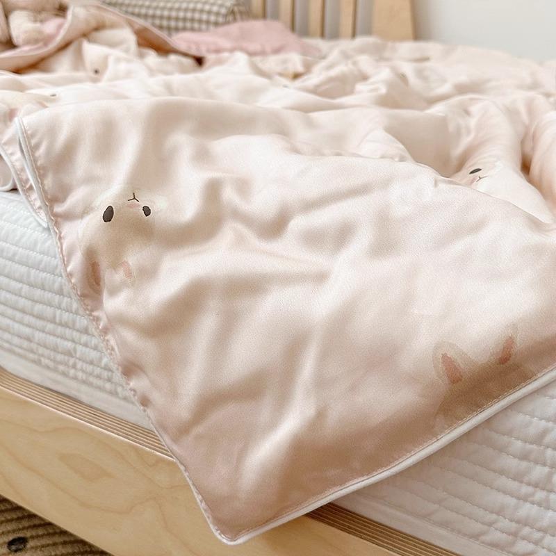 莱赛尔60支兰儿精童LUD天丝夏季感冰凉丝夏被幼儿园薄款婴儿小被