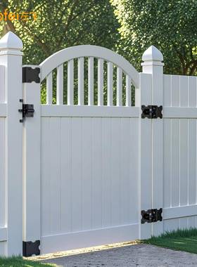 美式不锈重型钢自动JS250315关闭栅栏自铰链和锁式门门闩五金套件