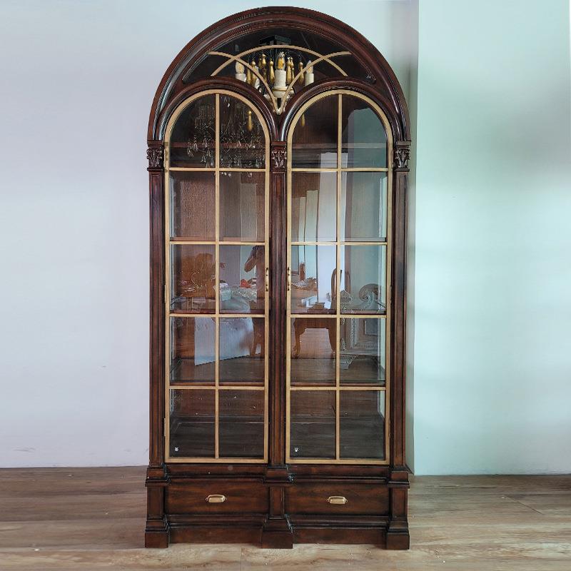 美式古酒柜19193客厅美克AR董T古柜美家典展示电柜高端餐厅边柜视