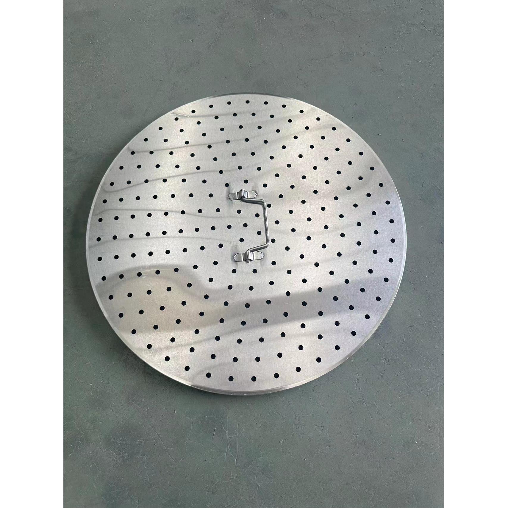 下篦子不锈钢圆形熏肉工具熟食篦子锅底防烧焦垫压肉篦子熏蒸架垫