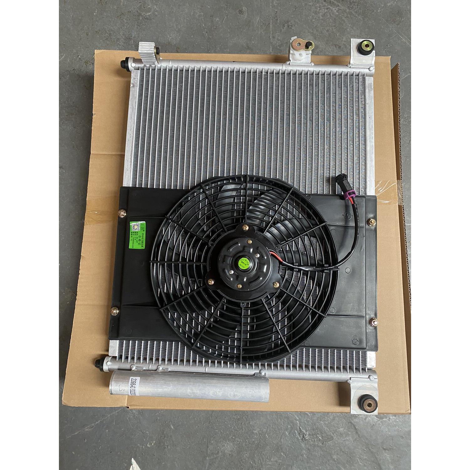 五菱荣光S/小卡货车之光/S空调冷凝器6388 6389 6376NF散热网总成