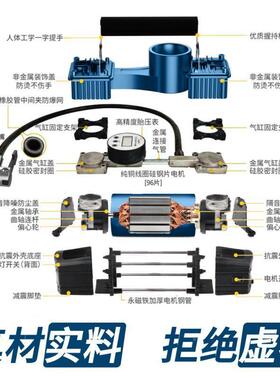 车1载充气泵双缸大功率汽车用2VFMv用22两0家v用轮胎