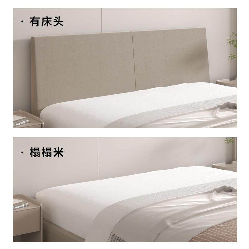 猫UWP爪靠布床头垫约软包榻榻米靠背枕自粘防撞现代简卧拆室宿舍