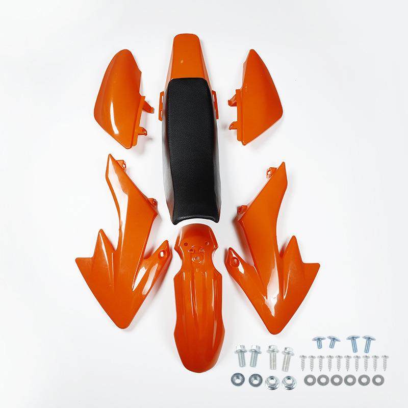 小飞鹰越野摩拖车塑外CRF50本5车0件OLV田小越野自行车壳带座垫座