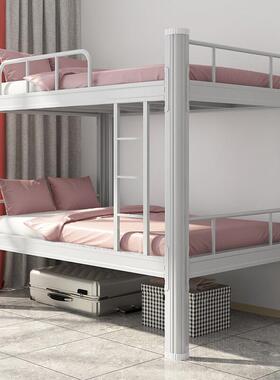 上RYN下铺铁架加床员工寝室高地低床学生宿舍成公寓双层上下厚工