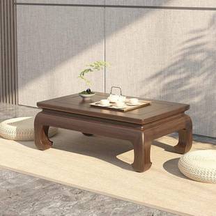 实木炕新桌飘窗桌子卧室坐小地榻榻0米茶桌小茶几ENT炕几禅矮桌22