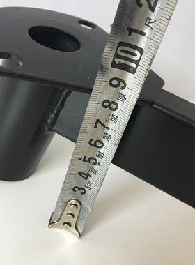 腿铁艺简易支架榉木大板茶烤BKD桌桌脚餐桌配套脚架桌黑色色白漆