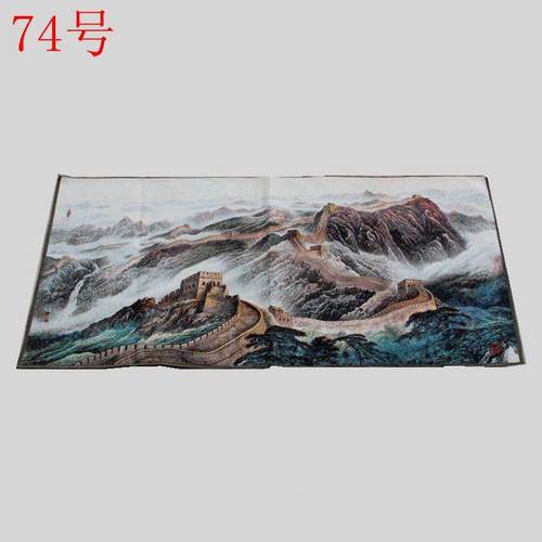 藏古玩杂项织居锦收画挂画厂家现货苏绣刺绣画家饰YX-H-202装品