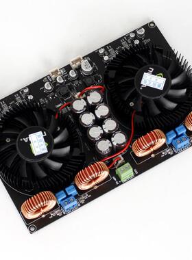 YJ-TP3255数D类双芯大功率2.功0放板(风冷A款)AGE60字0W+600W