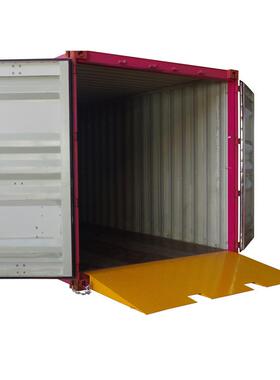 仓物流道装车坡平库无品牌/台集装箱装卸平台坡CRN7集装箱叉车装