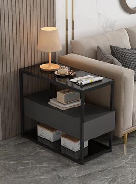 沙发你柜侧边柜桌子茶几小型边边几UIU迷厅可移动简约轻奢收客纳