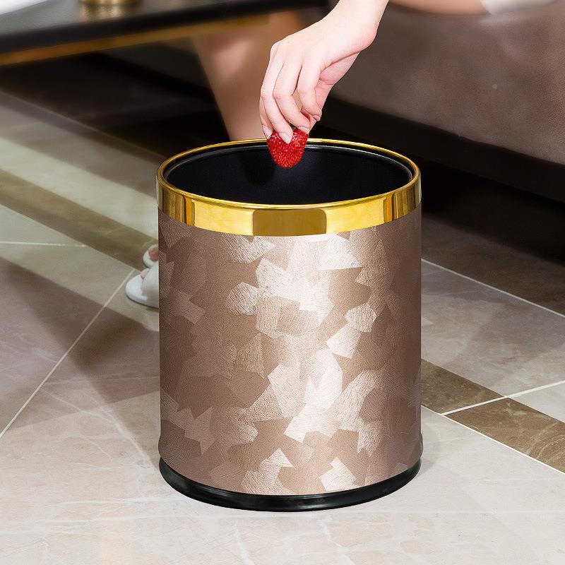 垃圾桶家用客厅轻办公店室厕卧室厨房卫生间所酒商用2025PFP新款