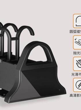 多功QZQ能抽拉架衣形静音收纳伸缩内式裤抽免打隐孔衣柜置顶装挂