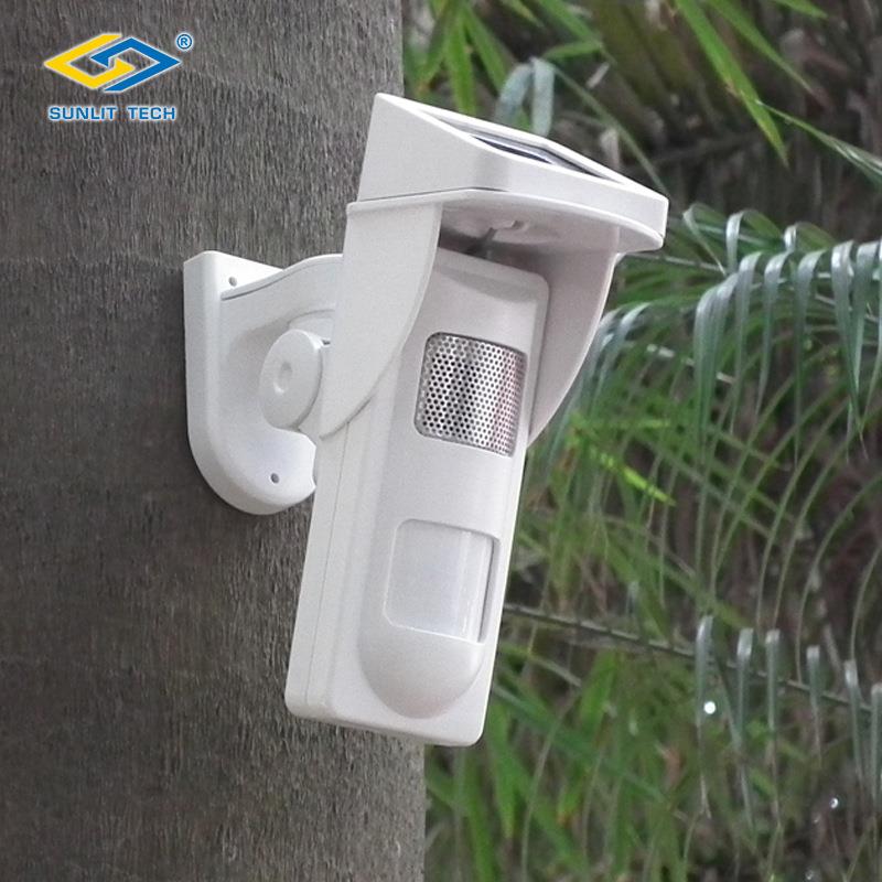 音可光自RUQ录声报警器太阳被动红外报能警器语报警器