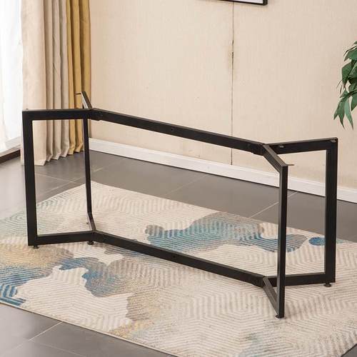 铁艺金属桌腿支架桌脚桌子腿支架电脑会架无品牌/议桌桌书桌架办