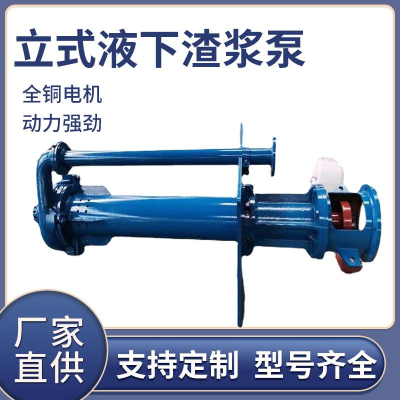 仁泉 65QV-SP立式液下渣浆泵 7.5KW抽沙水泵 15千瓦离心泵 泥浆泵