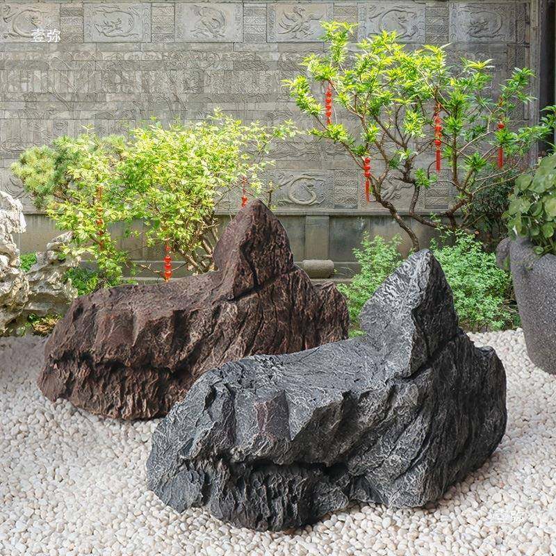 橱户外假石tlzn%yfg头造景英德雕石窗装饰玻钢青龙璃石塑落地摆件,家居饰品,户外/庭院摆件,淘宝优惠券,粉丝福利购,淘宝优惠卷