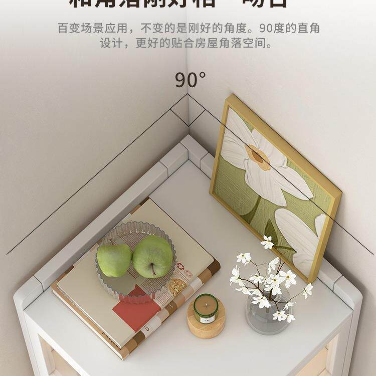 厅转角餐厅角落柜IFA墙边三角柜边角置物柜客卧室墙柜角角落地收