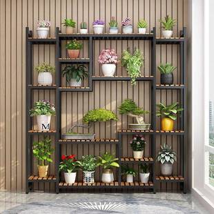 花架木MUG艺铁室外阳台架多层花店展室示架落地式多肉内家实用置