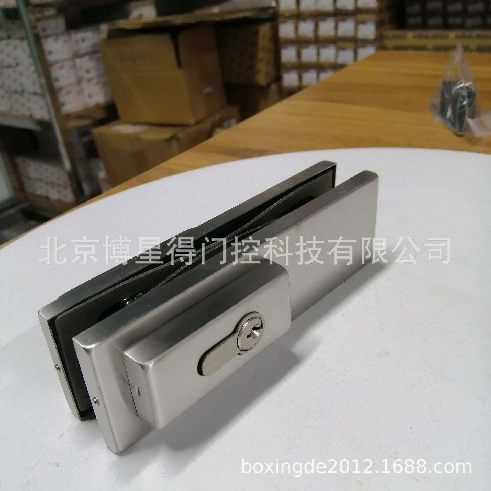 朗KINLONGVGQ框玻璃门锁夹坚朗10-12mm玻璃锁夹玻璃坚门无地锁