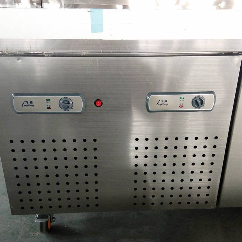 不锈钢保鲜工作台 酒店食堂保鲜柜冷藏柜冰柜冰箱保鲜冷藏操作台