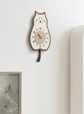 w简ozoom屋准奶油风挂客钟厅钟ZOG表餐厅2025款约现新代时钟挂墙