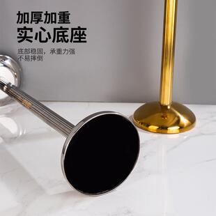 跨展境不锈钢桶冰架锤UAR纹香槟酒示架红地酒花瓶摆件落立式支架