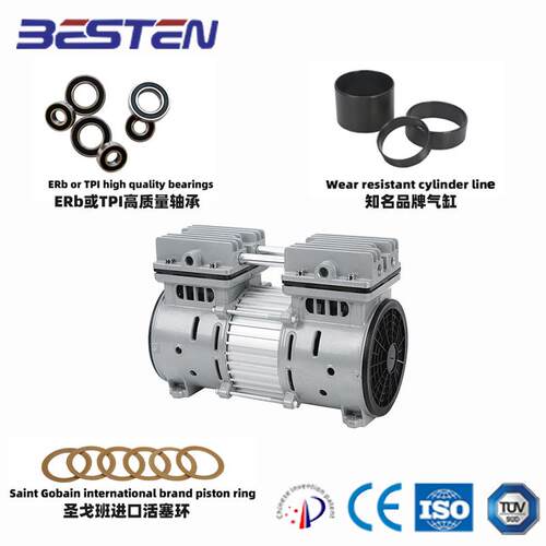 空压机头无真空泵CBS0T75AFZA220V1BST750AF10油V小型静音高品质