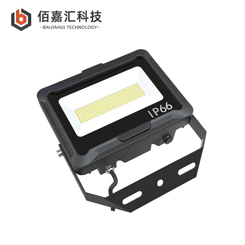 跨境投光灯具户外庭院道路广场防水尘投射补光led泛光灯150w200w