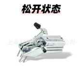 紧夹紧器2050 肘夹快速夹具1夹钳压器工装 气缸气式 水平动垂CEN直式