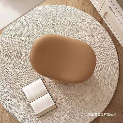 主实卧网红梳妆轻台化妆滑轮旋转奢中凳古奶油风木梳XJE妆凳